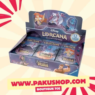Disney Lorcana Display 24 Boosters Chapitre 4 FR