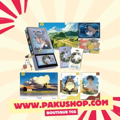 pakushop display ghibli animation journey
