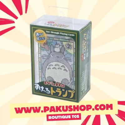 GHIBLI - Mon Voisin Totoro - Cartes à jouer Transparentes