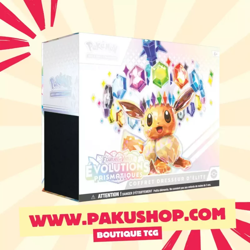 POKEMON - EV8.5 - Evolutions Prismatiques - Elite Trainer Box - FR