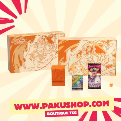 Coffret Cadeau Dracaufeu VMAX Battle Set - Exclusivité Chinoise