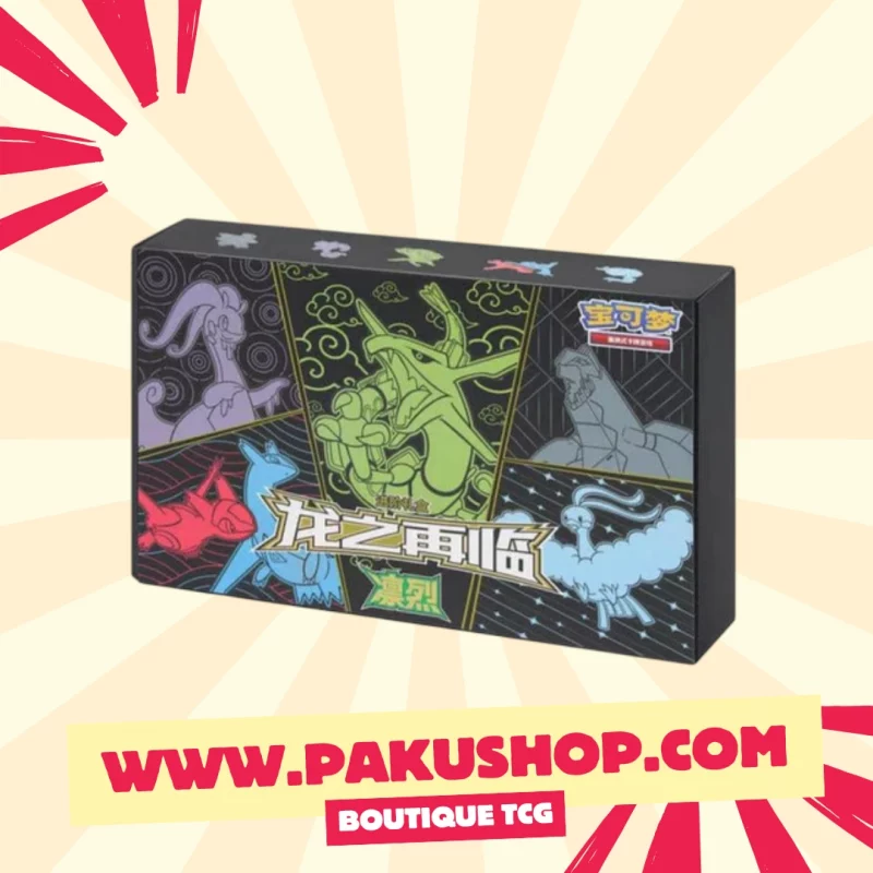 Coffret Pokemon Chinois- 2024 JCG Dragon Chinois Return Advance Rayquaza