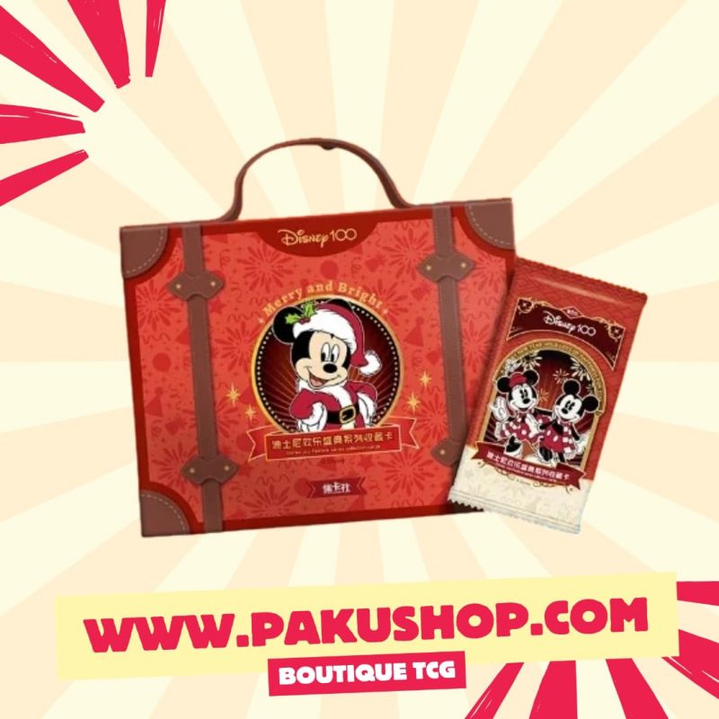 Display Card Fun Valise Disney 100th Anniversary Joy Festival Deluxe Edition – 10 Boosters