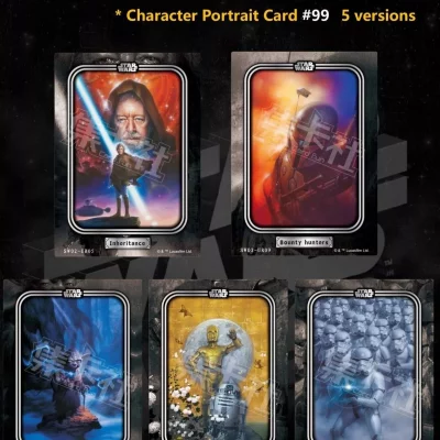 DISPLAY STAR WARS CARDFUN DELUXE EDITION