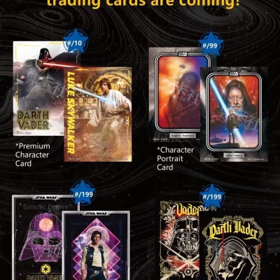 DISPLAY STAR WARS CARDFUN DELUXE EDITION