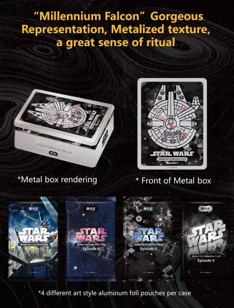 DISPLAY STAR WARS CARDFUN DELUXE EDITION
