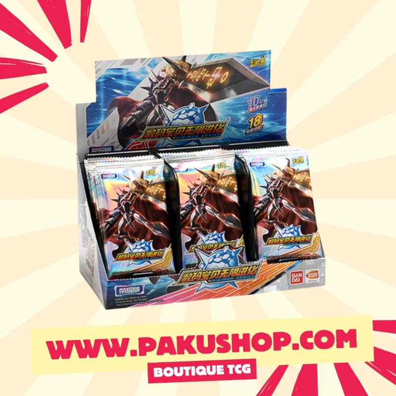Display Digimon Kayou Wave 1 Tier 4 - 18 Boosters