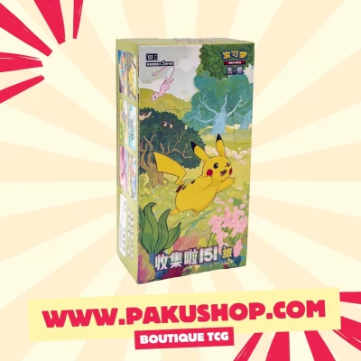 Display Pokémon 151 Chinois - Boîte Booster Standard