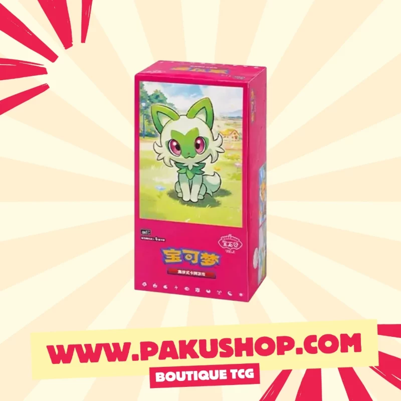 Display Pokémon GEM Chinois - Gem Pack Vol. 1 (CBB1C) - 15 Boosters Officiels