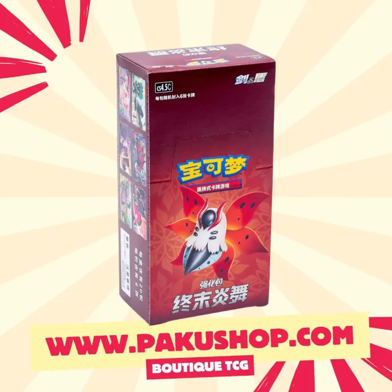 Display Pokemon Chinois Epée et Bouclier Danse de la Flamme Finale (CS4.5 C) Booster Box