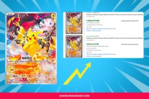 Carte Pokémon chinoise Pikachu