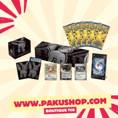 Coffret Pokemon TCG 25e Anniversaire Noctali (Chinois) - Édition Collector