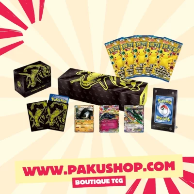 Coffret Pokemon TCG 25e Anniversaire Rayquaza (Chinois) - Édition Collector