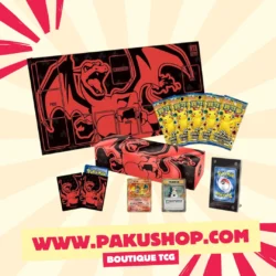 Coffret Pokemon TCG 25e Anniversaire Dracaufeu (Chinois) - Édition Collector