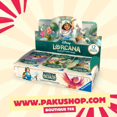 Display Lorcana Chapitre 7 L’Île d’Archazia