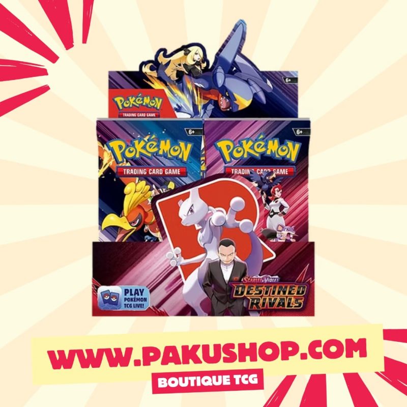 Display Pokémon EV10 Rivaux Prédestinés - 36 Boosters - Version Française