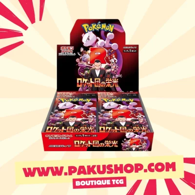 Display Pokémon Scarlet & Violet SV10 Glory of Team Rocket