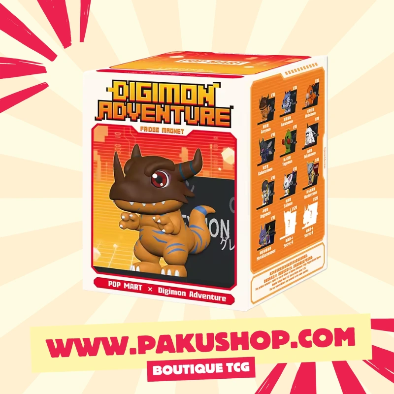 Figurine Pop Mart Digimon – Digimon Adventure Fridge Magnet Blind Box – Image 3