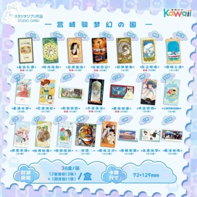 Carte Ghibli Kawaii