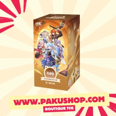 Carte Genshin Impact TCG Vol.1 – Display 18 Boosters