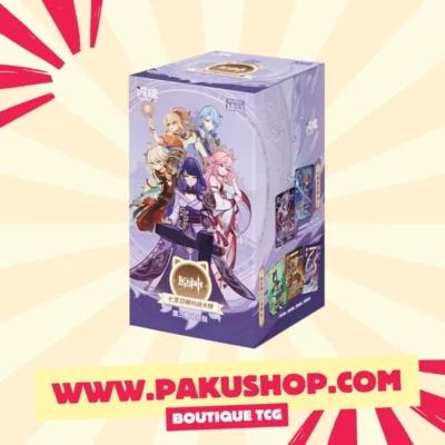 Boîte de cartes Genshin Impact