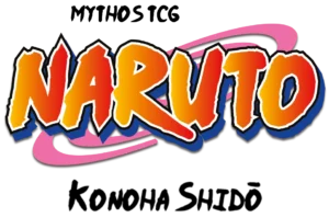 Logo officiel du jeu de cartes Naruto Mythos TCG par CICABOOM
