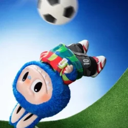 Labubu FIFA World Cup 2026 figurine Pop Mart 38cm collector