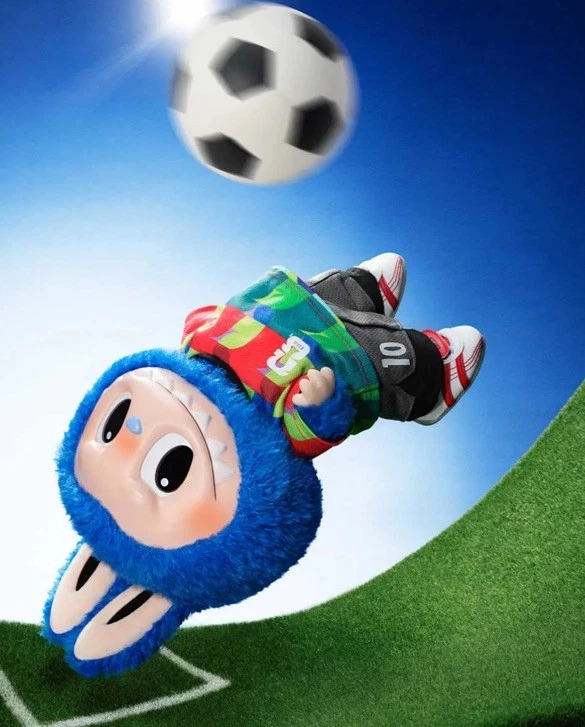 Labubu FIFA World Cup 2026 figurine Pop Mart 38cm collector