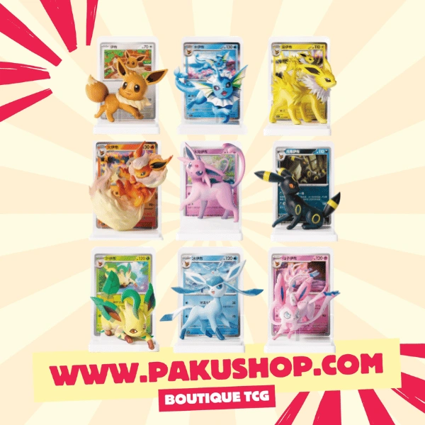 Coffret Figurine Évoli Pokémon Chinois – Peinture Vivante Évolutions (Édition Limitée) – Image 2