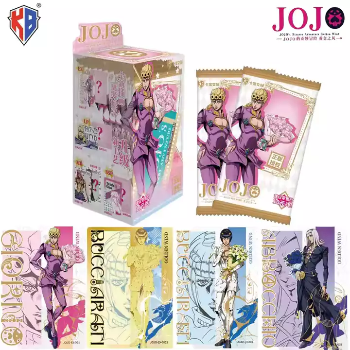 Display JoJo's Bizarre Adventure Kabao – Golden Wind Série 1 (15 Boosters) – Image 2