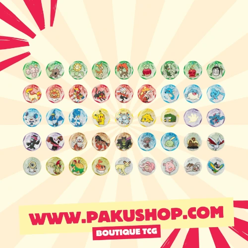 Coffret Badge Gem Pack Série 2 – Pokémon Chinois Simplifié – Image 2