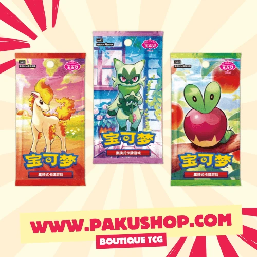 Coffret Badge Gem Pack Série 2 – Pokémon Chinois Simplifié – Image 3